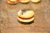 bitki z makiem markiz ciasteczka przekładane dżemem ciasteczka kukurydziane kukurydzianą