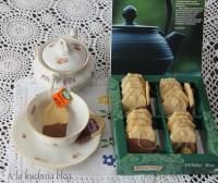 ciasteczka herbaciane herbata kruche ciasto