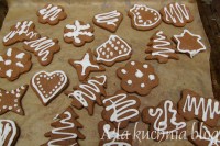 korzenne  proste kruche lukrowane ciasteczka