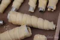 rurki z kremem bitą śmietaną półfrancuskie kruche