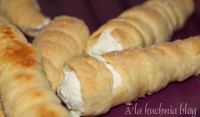 rurki z kremem bitą śmietaną półfrancuskie kruche