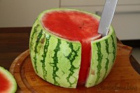 tort arbuzowy orzeźwiający owocowy bita śmietana galaretka urodzinowy