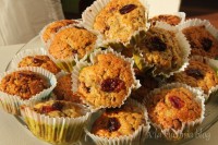 muffinki żurawina banan ciasteczka czekolada mufinki