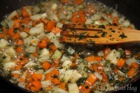 potrawka ryz kalarepa marchew na słodko pietruszka miód tymianek schab