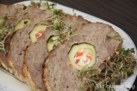klops cukinia pieczeń rzymska z mięsa mielonego faszerowana feta