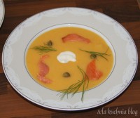krem ziemniaczany łosoś kapary kartoflanka świąteczna zupa