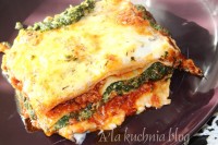lasagne mięso mielone szpinak warzywno - mięsne lazania lasagna makaron