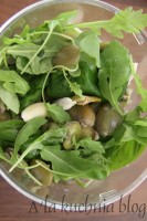 pasta bób rukola bazylia czosnek do chleba do mięs smarowidło warzywne