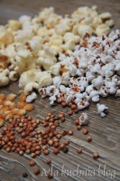 popcorn sorgo kukurydza iny domowy ziarno
